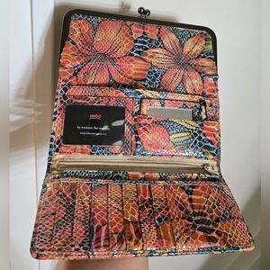 Floral HOBO Clutch Wallet